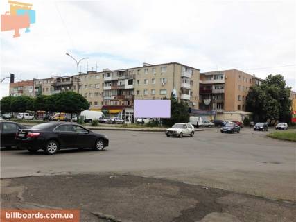 Billboard A in Beregovo st.Grusevs'kogo-Zan'kovec'koi(perehresta)-na Kapusans'ku Photo 1