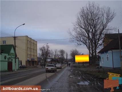 Billboard A in Beregovo st.B.Hmel'nic'kogo (Beregkabel'), zalizn.pereizd, naav.-do centru Photo 1