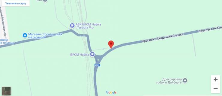 Megaboard A in Odessa trasi Одесса-Ильичевск -Сухой лиман(Цветочный рынок) scheme