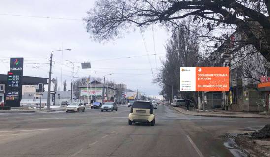 Billboard A in Odessa Komarova - 3 st.Lustdorfskoj dor. Photo 1