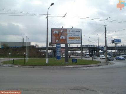 Billboard B in Lutsk st. Naberezna (naproti st. Grebinki) Photo 1