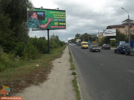 Billboard B in Lutsk st. Naberezna (naproti st. Zaliznaka) Photo 1