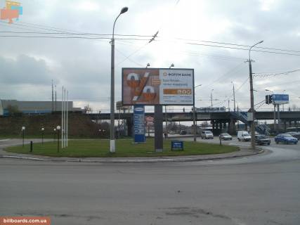 Billboard B in Lutsk st. Karpenka-Karogo (bila AZS "Ukrpetrol'") Photo 1