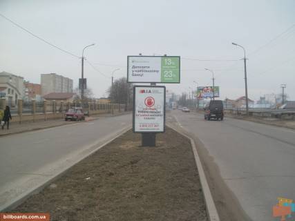 Citylight A in Lutsk st. K.-Karogo (navproti st. Suhomlins'kogo) Photo 1