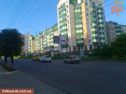 Billboard A in Chernivtsi, 6x3  Cervonoarmijs'ka- Kanivs'ka Photo 1