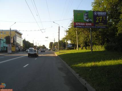 Billboard A in Chernivtsi, 6x3  Golovna (r-n zavodu "Kvarc") Photo 1