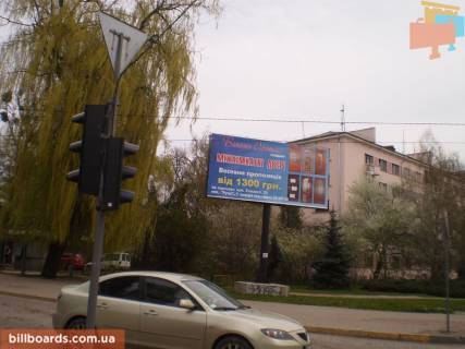 Billboard B in Chernivtsi, 6x3  Golovna - st. Gercena Photo 1