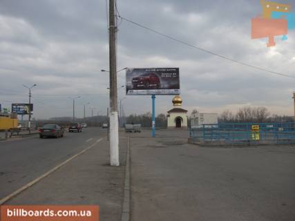 Billboard A in Chernivtsi, 6x3  Kalinivs'kij rinok 10 Photo 1
