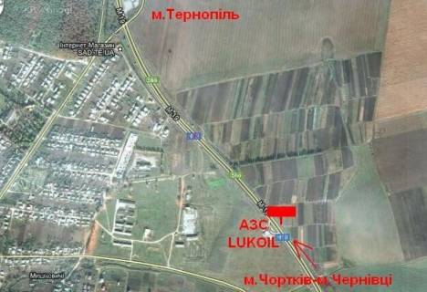 Billboard A in Mishkovichi, 3х6  Cernivec'ka trasa 4 A (v misto) navproti Lukojla scheme