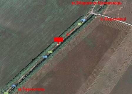 Billboard A in Ternopil highway, 3х6  Kremenec'ka trasa 10 A (v misto) scheme