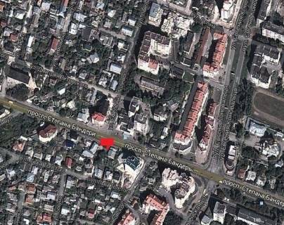 Billboard A in Ternopil, 3х6  st.S.Banderi- navproti supermarketu KIIV scheme
