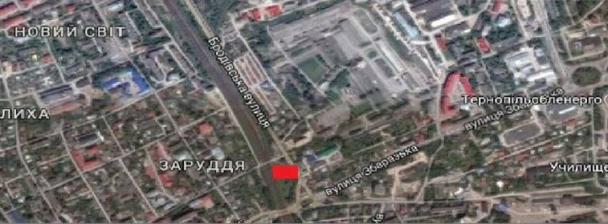 Billboard A in Ternopil, 3х6  st. Zbaraz'ka - 6 magazin 3-j scheme