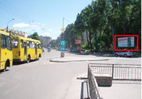 Billboard A in Ternopil, 3х6  st. Zivova -  avtovokzal Photo 1