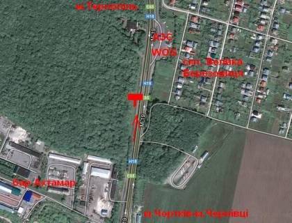 Billboard B in , 3х6  Cernivec'ka trasa 2 B (v misto) zliva scheme