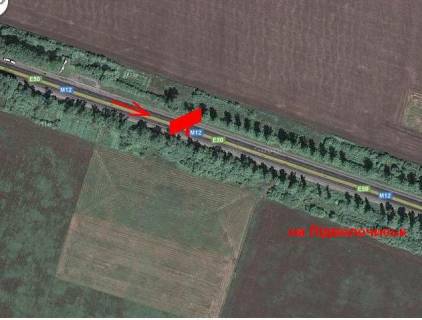 Billboard A in Ternopil highway, 3х6  Hmel'nic'ka trasa 4 A (z mista) scheme