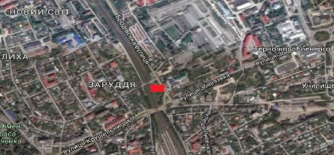 Billboard A in Ternopil, 3х6  st. Zbaraz'ka - 6 magazin 2-j scheme
