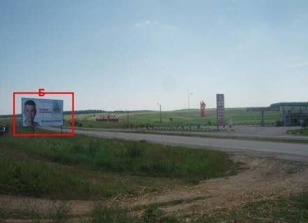 Billboard B in Mishkovichi, 3х6  Cernivec'ka trasa 4 B (z mista) navproti Lukojla Photo 1