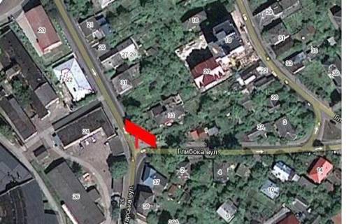 Billboard A in Ternopil, 3х6  st. Tatars'ka - st. Gliboka, za "gorbatim mostom" scheme