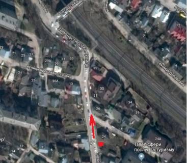 Billboard A in Ternopil, 3х6  st. Zamonastirs'ka - vid rogatki scheme