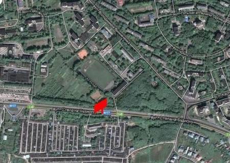 Billboard A in Ternopil, 3х6  st. Budnogo - Sinomontaz-gotel' Bratislava scheme