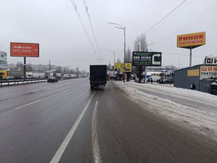 Billboard A in Kyiv, 6x3  Kol'cevaa doroga, pered  TC  "Asan", "Tehnopolis", v storonu Odesskoj pl. Photo 1