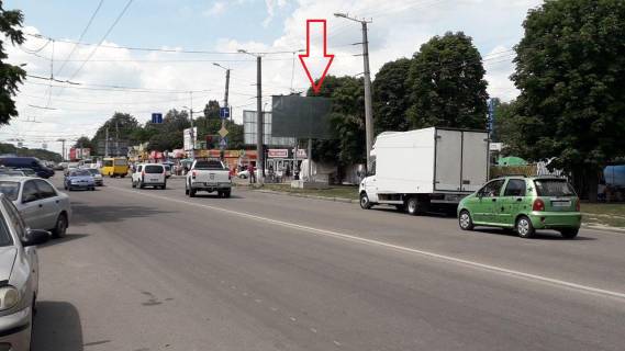 Billboard A in Kropyvnytskyi (Kirovograd) st. E.Tel'nova-st.Vokzal'na (st.Avtovokzal, rinok "Ceremuski") Photo 1