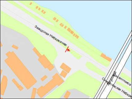 Backlight A in Dnipro (Dnipropetrovsk), 4х8  Siceslavskaa Nabereznaa st. 3d, Amurskij most, iz centra scheme