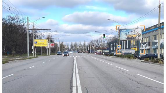 Prismatron, Prism A in Dnipro (Dnipropetrovsk), 3х6  Zaporozskoe sosse, 53b, prizmatron v"ezd v gorod - 218283 Photo 1