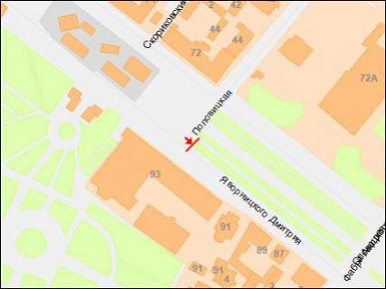 Scrolller, Scroll A in Dnipro (Dnipropetrovsk), 3,14х2,32  Avornickogo av., 93 - Polovickaa st. - 218346 scheme