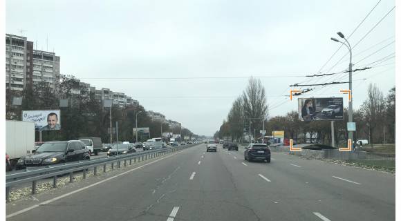 Billboard A in Dnipro (Dnipropetrovsk), 3х6  Zaporozskoe sosse, 37 - Panikahi st., v centr Photo 1