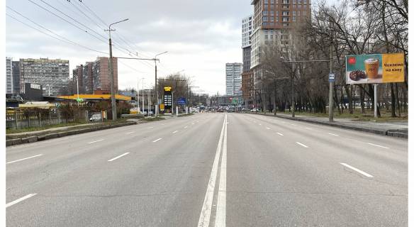 Billboard A in Dnipro (Dnipropetrovsk), 3х6  Zaporozskoe sosse, vozle parka "40-letia Osvobozdenia Dnepra", iz centra Photo 1