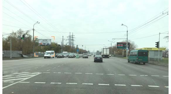 Billboard B in Dnipro (Dnipropetrovsk), 3х6  Zavodskaa Nabereznaa st. - Pavlova st. Photo 1