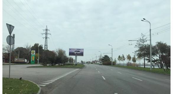 Backlight A in Dnipro (Dnipropetrovsk), 4х8  Siceslavskaa Nabereznaa st. 3d, Amurskij most, iz centra Photo 1