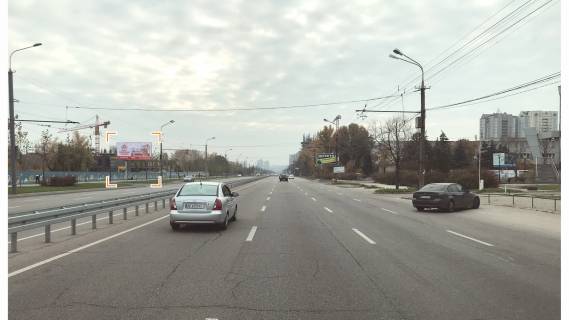 Billboard B in Dnipro (Dnipropetrovsk), 3х6  Nabereznaa Pobedy st., 32, iz centra Photo 1