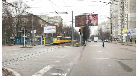Billboard B in Dnipro (Dnipropetrovsk), 3х6  Rabocaa st. - Ural'skaa st., iz centra Photo 1