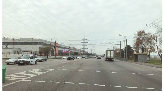 Billboard B in Dnipro (Dnipropetrovsk), 3х6  Zavodskaa Nabereznaa st., vozle zavoda im. Petrovskogo, iz centra Photo 1