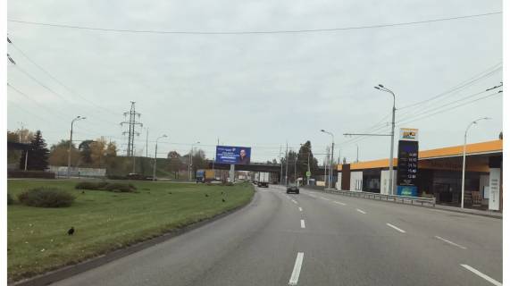 Backlight A in Dnipro (Dnipropetrovsk), 4х8  Zavodskaa Nabereznaa st., Kajdakskij most, iz centra Photo 1