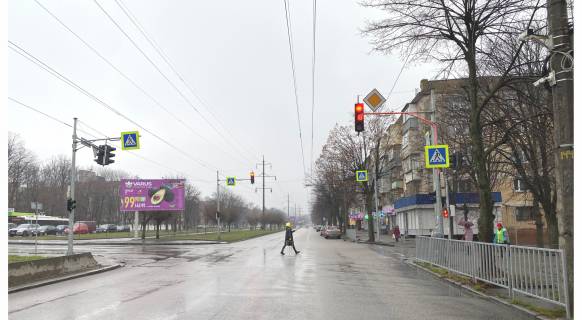 Billboard Р/П in Dnipro (Dnipropetrovsk), 3х6  Pola av., 92 - Gavrilenko st. Photo 1