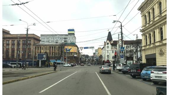 Scrolller, Scroll A in Dnipro (Dnipropetrovsk), 3,14х2,32  Avornickogo av. - Monomaha st. - 218302 Photo 1