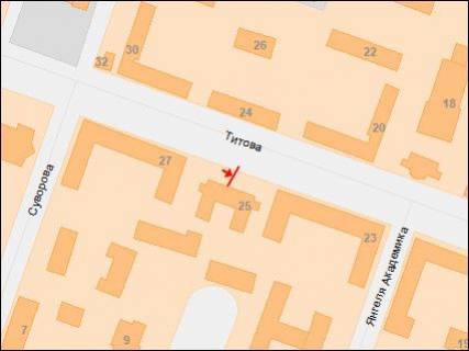 Prismatron, Prism A in Dnipro (Dnipropetrovsk), 3х6  Titova st., 25, k Pola av. - 8415 scheme