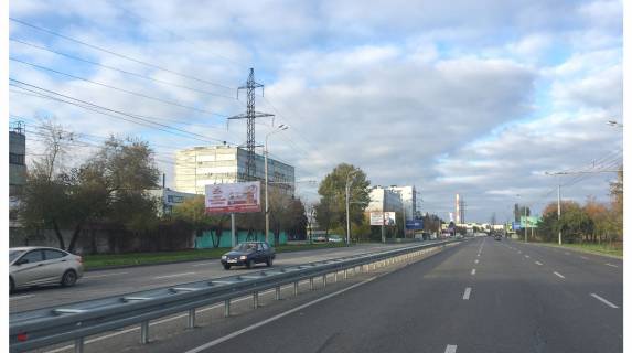 Billboard B in Dnipro (Dnipropetrovsk), 3х6  Zavodskaa Nabereznaa st., mebel'nyj kombinat "Progress", iz centra Photo 1
