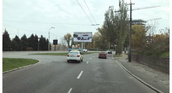 Backlight A in Dnipro (Dnipropetrovsk), 4х8  Siceslavskaa Nabereznaa st., Merefo-Hersonskij most, iz centra Photo 1