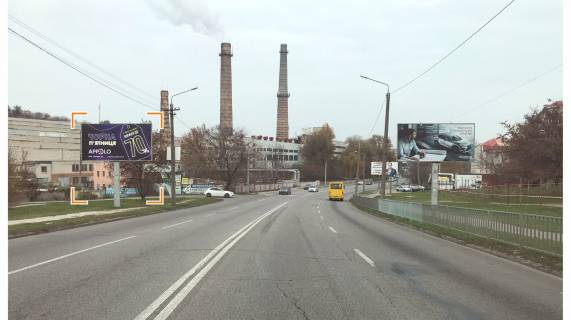 Billboard B in Dnipro (Dnipropetrovsk), 3х6  Kosmiceskaa st., oblastnaa detskaa bol'nica, iz centra Photo 1