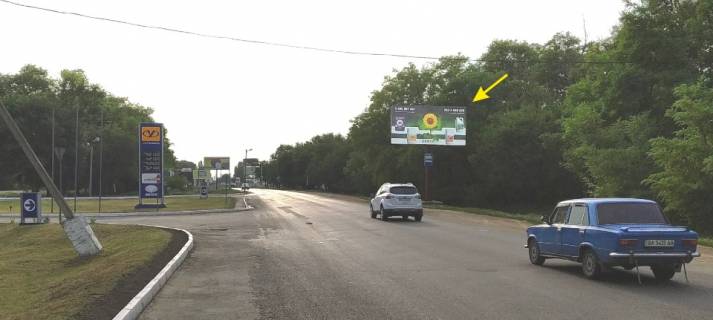 Billboard A in Kropyvnytskyi (Kirovograd), 3х6  ul Rodimceva, v"ezd iz Kr Roga Photo 1