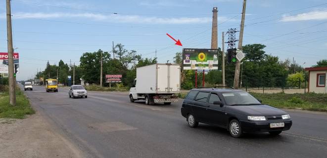 Billboard A in Kropyvnytskyi (Kirovograd) st. Vystavocnaa (Murmanskaa) - vyezd na g.Vinnicu Photo 1