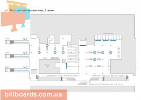 Non-Standard  in Boryspil, 74х0,4 м x2  Steklannaa peregorodka v rukave prohoda k avtobusam dla posadki (polosa s 2-h storon) (paket iz 3 st.) scheme