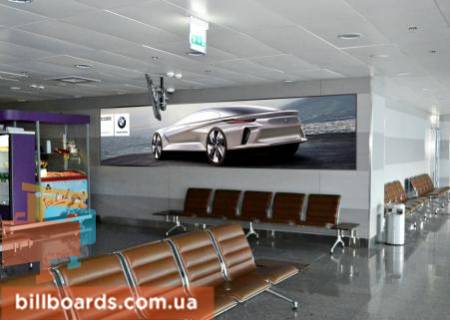 Non-Standard  in Boryspil, 5х1,2 м  Banner v zale ozidania vyleta  (vnutrennie rejsy) Photo 1