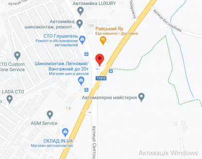 Billboard B in Sofiivska Borshchagivka, 3х6  s. SofiIvs'ka Borsagivka st. Zulans'ka (na vugli restorana Rajs'kij Raj) scheme