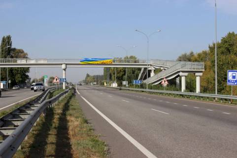 Non-Standard A in Kiev roads, 2х16  M-03 trasa Kiiv-Harkiv 58+300 km vid KPP. Tretij vid Borispola, povorot na s. Morozivka, s. Bziv, zupinka, AZS GLUSCO, napramok - v Kiiv Photo 1