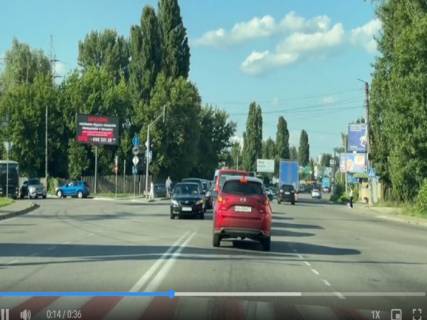 Video Billboard A in Sofiivska Borshchagivka, 3х6  с. СофіЇвська Борщагівка, вул. Жулянська (вугол ресторана Райський Яр) - 585253 Photo 1